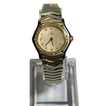 Ebel Swiss Women's Sport Classic Two-tone 18K Gold Steel Diamond Bezel Watch. Fixed Price $1440.00.