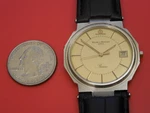 Baume Mercier Solid Steel Riviera 35MM Collectible Watch With Deployment Strap. Fixed Price $249.99.