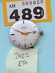 Eta Cal 2622 Automatic Watch Movement Record Named Dial Ticks Runs Not Timed. Fixed Price $60.55.