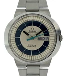 Omega 41MM Men's Dynamic Blue/ Silver Dial Automatic Swiss Made Watch! Tool 107!. Fixed Price $749.95.