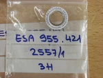 Eta 955.421, 555.421 Longines 114.2 Date Disc, Black And White, #2557, 3. Fixed Price $30.00.