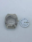 Nos Stainless Steel Case For Eta 2688 2671 With Dial Old Stock Not Used. Fixed Price $15.00.