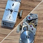 Antique Turler Swiss Mechanical Wind Watch Movement Working 17 Jewels WP2. Fixed Price $65.00.