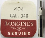 Longines Watch Movement 340 341 342 343 345 ... Split Female Winding Stem #404. Fixed Price $20.00.