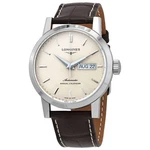Longines 1832 Annual Calender Automatic Beige Dial Men's Watch L4.827.4.92.2. Fixed Price $1220.83.