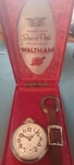 17 Jewels Waltham 16 Size Pocket Watch, With Box And Fob. Running Strong!. Fixed Price $104.99.