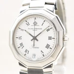 Baume & Mercier Riviera 5131.2 Quartz Men's Wrist Watch White Dial 34MM Ss Case. Fixed Price $618.80.