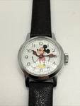 Vintage Bradley Time Division Mickey Mouse Watch 1125, Stainless Steel Case. Fixed Price $29.99.