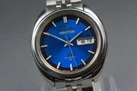 Vintage 1971 Mint Seiko 5 Actus 6106-7470 Blue Kanji Men's Watch Japan. Fixed Price $189.90.