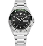 Citizen Mens Sport Luxury Automatic Silver Stainless Steel Watch 42MM NH7531-50E. Fixed Price $189.99.