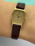 Vintage Omega Ville Watch Quartz CAL.1375 Lady Swiss Made MD-5910261. Fixed Price $249.00.