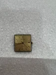 Vintage Juvenia Chronograph Wrist Watch Dial & Case Back For Parts 10811. Fixed Price $178.00.
