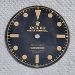 Rolex Submariner Dial 6538 Refinished Condition 1030. Fixed Price $499.00.