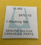 Vintage Original Bulova 2470.10 Part #51.052 Rocking Bar Nos. Fixed Price $15.60.
