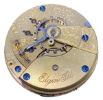 Elgin Pocket Watch Movement Gm Wheeler Size 18S Model 15J Of Ticking F8875. Fixed Price $49.99.
