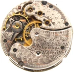 1895-1896 Waltham Pocket Watch Movement 6594676 Grade 64 0S 11J (TI2). Fixed Price $24.95.
