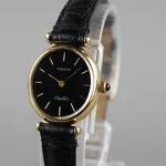 Tissot Saphir Mechanical (manual) 1992-2403 Wristwatch Women's Gold 21MM. Fixed Price $139.00.