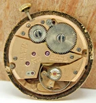 Vintage Benrus FY30 17 Jewel Men's Wrist Watch Movement With Dial Hand & Crown. Fixed Price $39.00.
