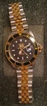 Gruen Precision Quartz Mens Watch 321-2015 Water Resistant Two Tone Need Battery. Fixed Price $40.90.