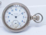 Rare 1890S New Columbus 18S Fancy Dial Crescent Swing Out Case Pocket Watch. Fixed Price $240.29.