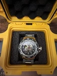 Invicta Cordoba Mechanical Skelton Dials Men Watch Ceo Signed. Fixed Price $75.00.