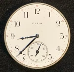 Vintage Elgin 17 Jewel 12 Size Pocket Watch Movement For Parts. Fixed Price $24.99.