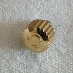 Omega Water Resistant Crown Gold Plated Part Number 43052. Fixed Price $39.88.