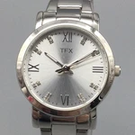 Tfx Bulova Womens Watch 31MM Silver Dial Crystal 36T117 New Battery 7.75". Fixed Price $19.99.