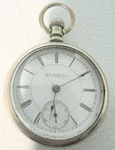 L.b. Sproul Pocket Watch Circa 1880 9 Jewels Needs Glass Replaced Tested/works. Fixed Price $215.99.