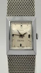 1970S Timex Electric Tank Watch Mint Silver Mesh Milanese Hybrid Movement. Fixed Price $245.00.