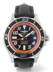 Breitling Superocean Automatic Limited Edition - Orange Bezel 42MM A17364. Fixed Price $3291.09.