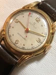 Vintage Swiss Alpha Schwarz-etienne Mechanical Watch Gold Plated Needs Service. Fixed Price $280.49.