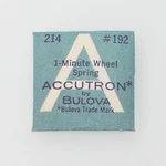 Genuine Bulova Accutron Wristwatch 214 Part # 192 Minute Wheel Spring (C5D2). Fixed Price $35.99.