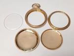 16 Size Nawco Security 14K Gf Pocket Watch Case. Crystal Loose, Has Wear. 45+GMS. Fixed Price $229.00.