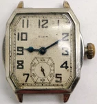 Vintage 1929 Elgin Cal. 462 7 Jewel 3/0S Wrist Watch Wgf Case Runs For Repair. Fixed Price $64.00.