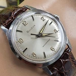 Vintage Bulova Men's Manual Wind Watch 11 Alc Stainless Steel Swiss 1967. Fixed Price $325.00.