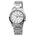 Seiko 5 Automatic 21 Jewels Stainless Steel White Dial SNKE49K1 30M Mens Watch. Fixed Price $160.55.