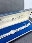 Vintage Bulova Ladies Watch 23 Jewels 10K Rgp With Box 6ADJ Runs. Fixed Price $99.99.