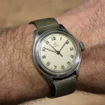 Beautiful Vintage Omega World War Era 30T2SC 16 Jewel Manual Wristwatch. Fixed Price $1400.00.
