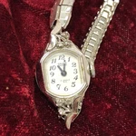 Vintage Gruen Ladies Watch Wind Up Working Silver Tone. Fixed Price $28.95.