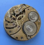 Vintage 43.1MM Longines Open Face Pocket Watch Movement Not Running. Fixed Price $100.00.