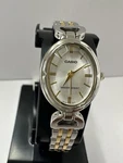 Casio LTP-1374SG-7A Oval Dial Women's Watch. Fixed Price $43.99.