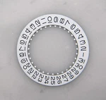 Genuine Rolex 3135 3175 3185 Open 6 & 9 White Date Watch Indicator Wheel Disc. Fixed Price $150.00.