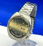 Vintage Orient Multicalendar Automatic Men's Wrist Watch Japan CAL.46943. Fixed Price $115.00.