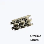 Omega Seamaster 13MM Watch Band Link Stainless Steel Authentic Genuine. Fixed Price $124.50.