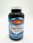Carlson Super ,1200 Mg OMEGA-3S, Wild Caught, 250 Softgels. Fixed Price $57.90.