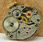Vintage Gruen N225R 17 Jewel Ladies Wrist Watch Movement With Dial Hands Crown. Fixed Price $29.00.