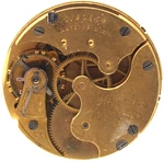 1897 Hampden Pocket Watch Movement 1120854 Grade 200 6S 7J (F4F2). Fixed Price $24.95.