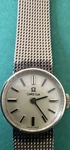 Omega Swiss Made Women's Manual Wind Mechanical Analog Gold Filled Mesh Watch. Fixed Price $175.00.
