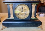 1890S Seth Thomas Adamantine 8-DAY Mantle Clock Tested Working, Read & See Video. Fixed Price $85.00.
